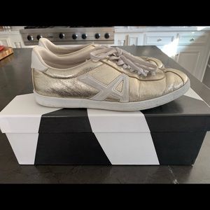 Aquazurra “A” sneaker.